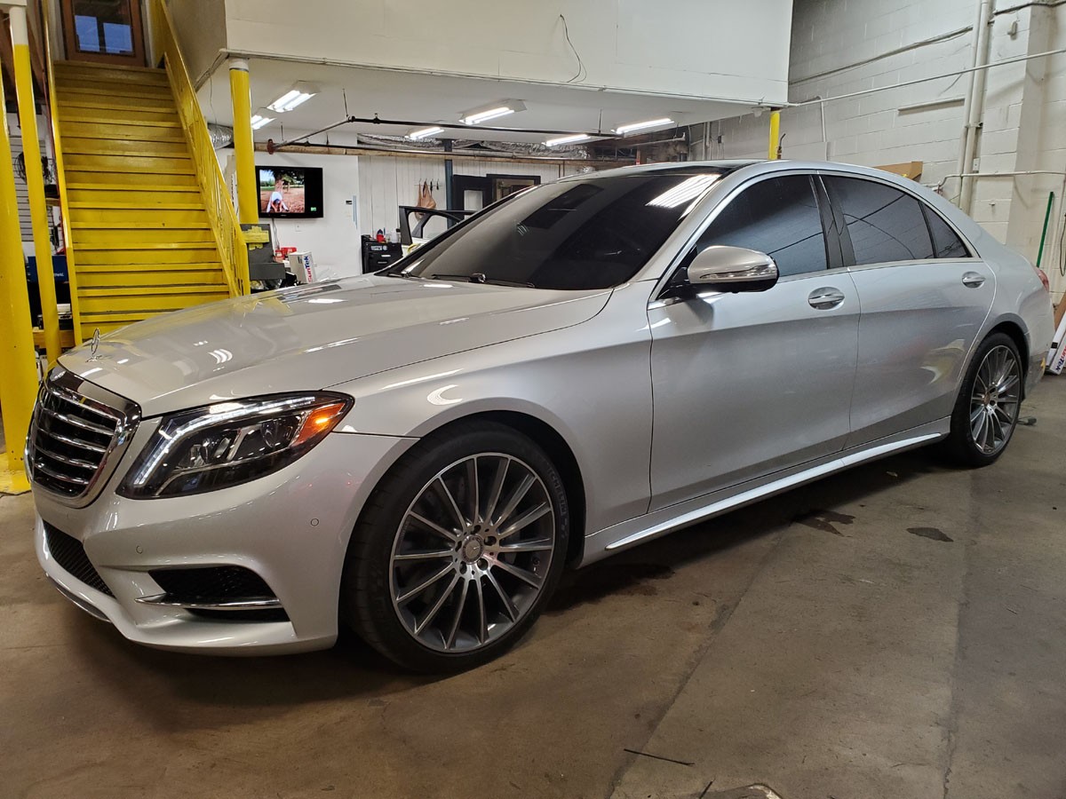Mercedes S 550 Murdered out